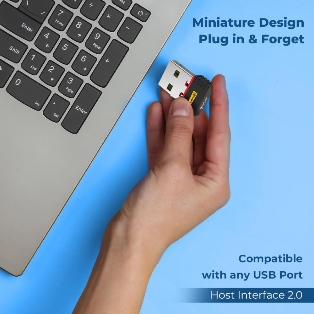 Lapcare 150Mbps Nano Laptop USB Wi-Fi Adapter