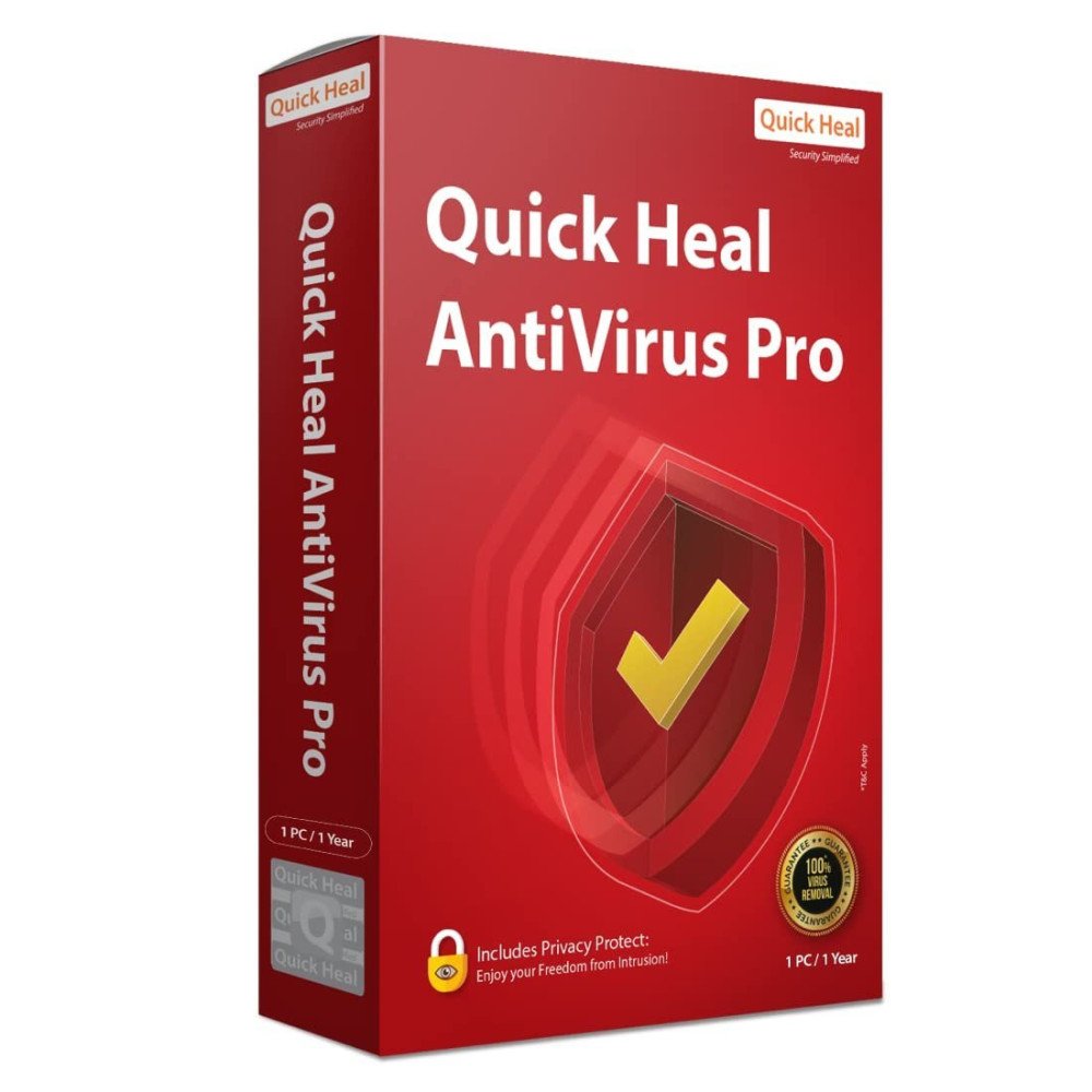 Quick Heal ANTIVIRUS PRO 1 PC / 1 YEAR