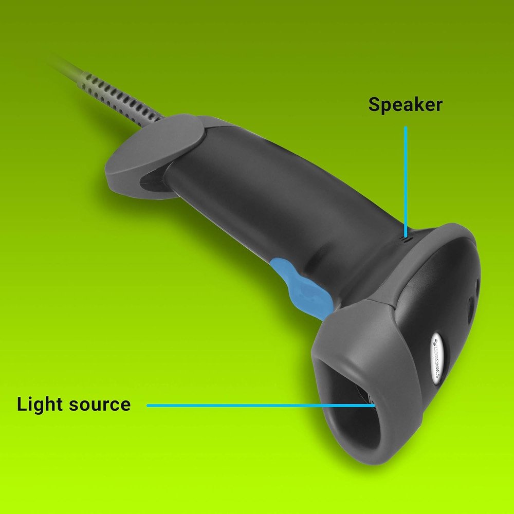 Zebronics-BS1H1000 1D Laser Handheld Barcode Scanner Supports
