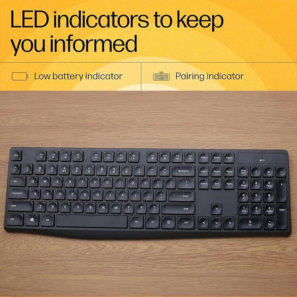 HP CS10 Wireless Keyboard Mouse Combo