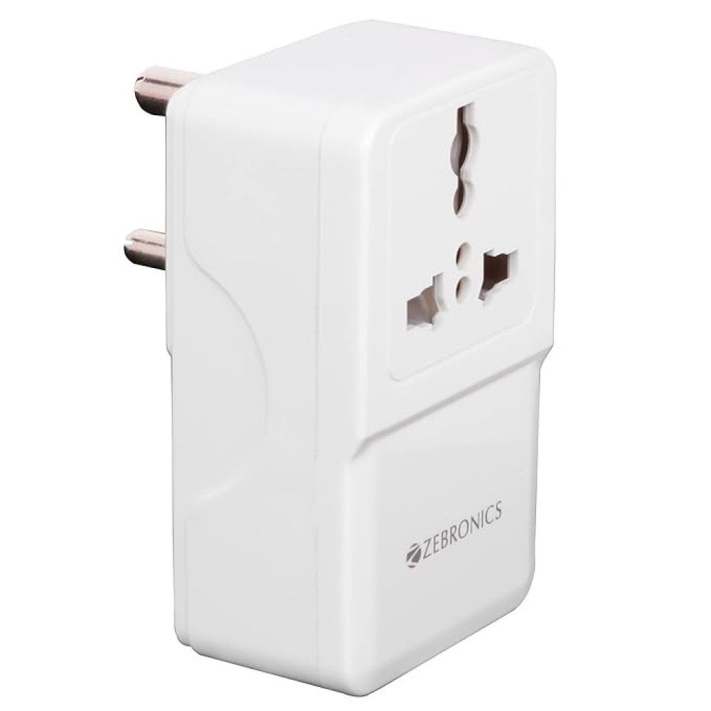 ZEBRONICS Dual USB Adapter With AC Socket
