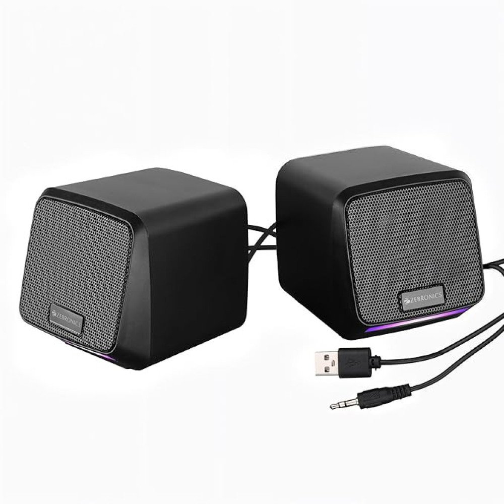 ZEBRONICS Igloo 1, 2.0 USB Computer Speakers