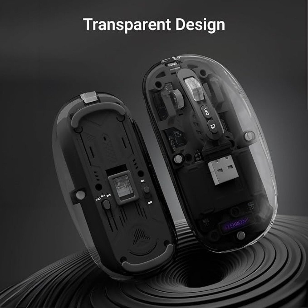 ZEBRONICS Sheer Rechargeable Wireless Mouse