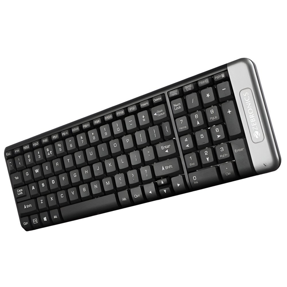 ZEBRONICS Companion 104 2.4GHz Wireless Keyboard & Mouse Combo
