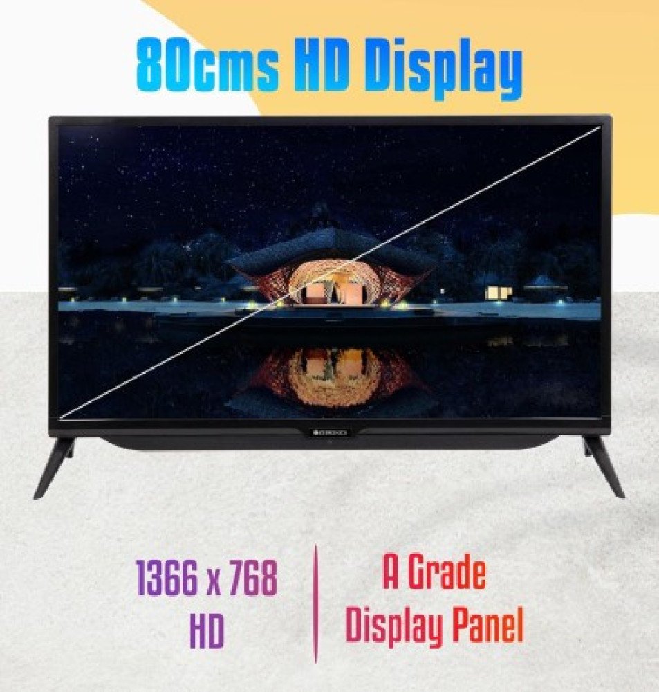 ZEBRONICS Zeb-32P1 Smart LED TV 32" Inch