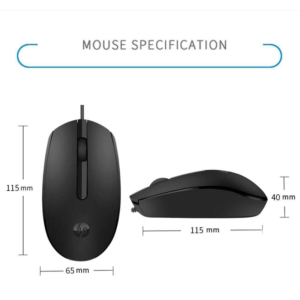 hp mouse wired M10