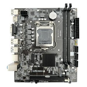 ZEBRONICS H110M2 Micro-ATX Motherboard for LGA 1151 Socket, Supports Intel 6th, 7th, 8th & 9th Generation Processors, NVMe M.2 Slot