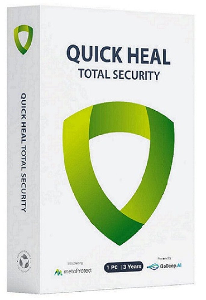 Quick Heal Total Security 1 PC / 3 Years