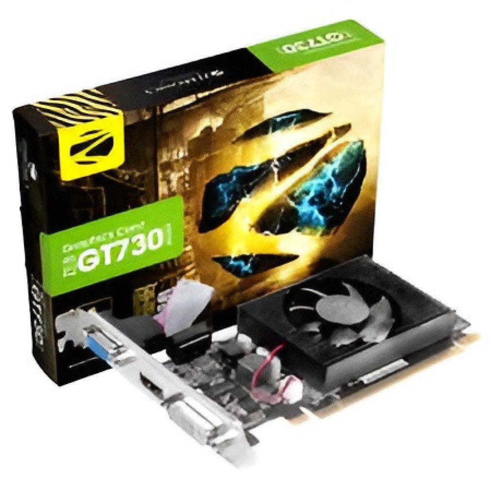 ZEBRONICS- GT730 4GD3 Powered by NVIDIA, 4GB GDDR3 Graphics Memory