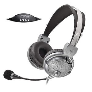 ZEBRONICS Zeb-Supreme USB Wired Headphone with Mic