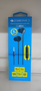 ZEBRONICS Zeb-Bro in Ear Wired Earphones with Mic