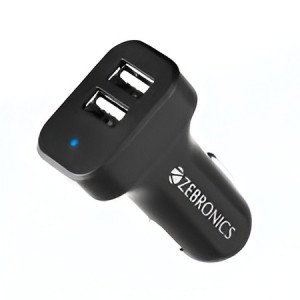 Zebronics Cc242A3 Car Charger with 10.5 Watts