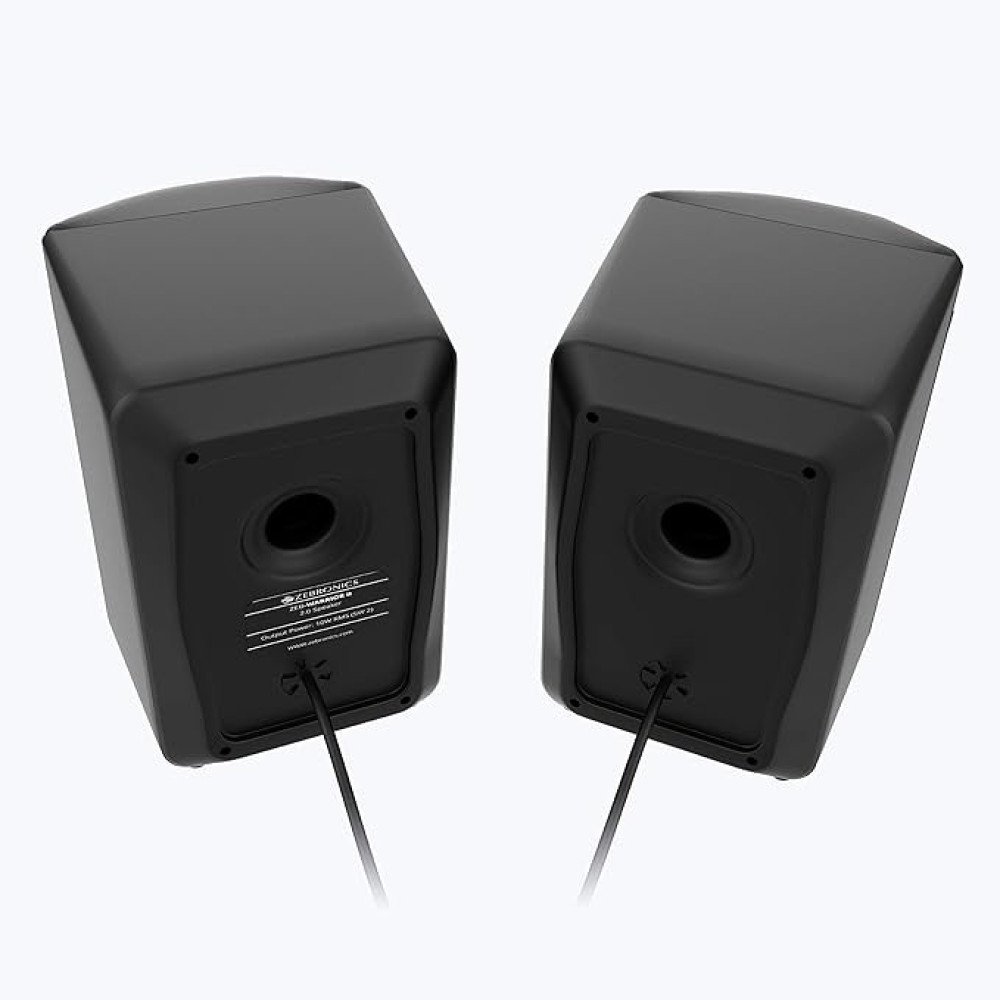 ZEBRONICS Zeb-Warrior II 10 watts 2.0 Multimedia Speaker with RGB Lights, USB Powered